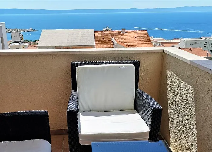 Makarska, Panoramic Sea & Mountains View, Cucek *