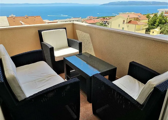 Makarska, Panoramic Sea & Mountains View, Cucek