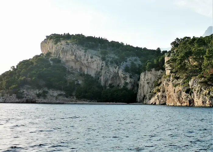 Makarska, Panoramic Sea & Mountains View, Cucek 公寓 马卡尔斯卡