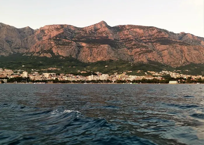 Makarska, Panoramic Sea & Mountains View, Cucek 马卡尔斯卡